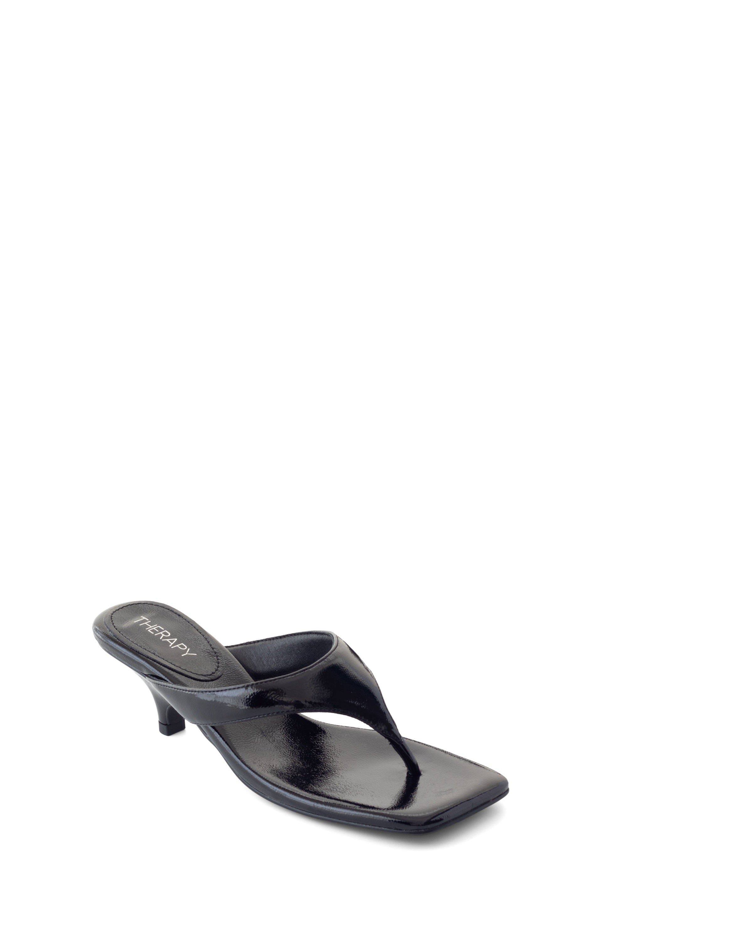 Black Crinkled Patent PU
