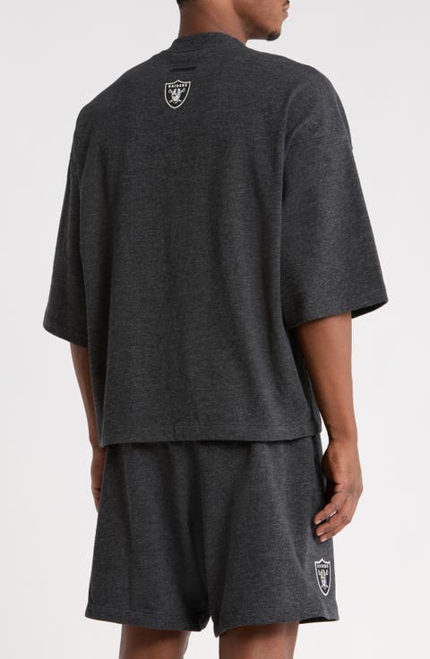 Raiders Merch Oversize Cotton Graphic T-Shirt