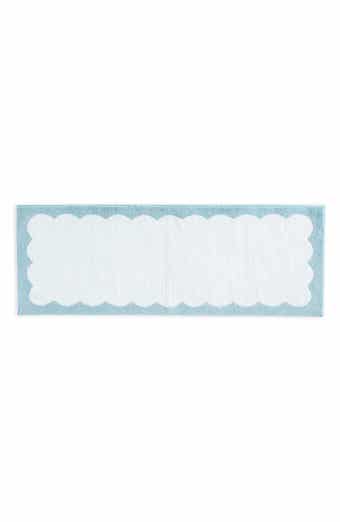 Bedford Scallop Microfiber Bath Rug