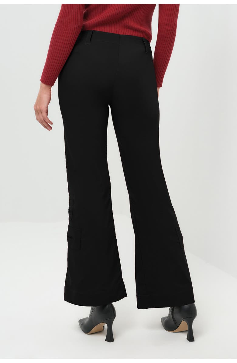 Anatomie Madonna Mid Weight Wide Leg Pant, Alternate, color, Black