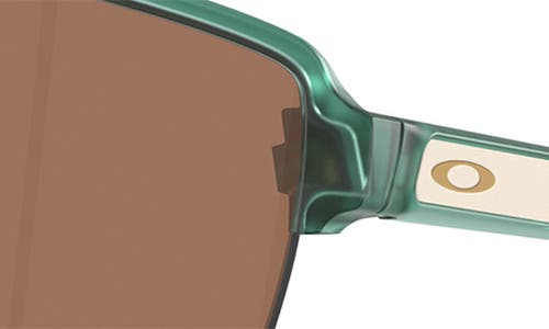 Oakley Corridor Sq 42mm Semi Rimless Prizm™ Polarized Sunglasses In Gray