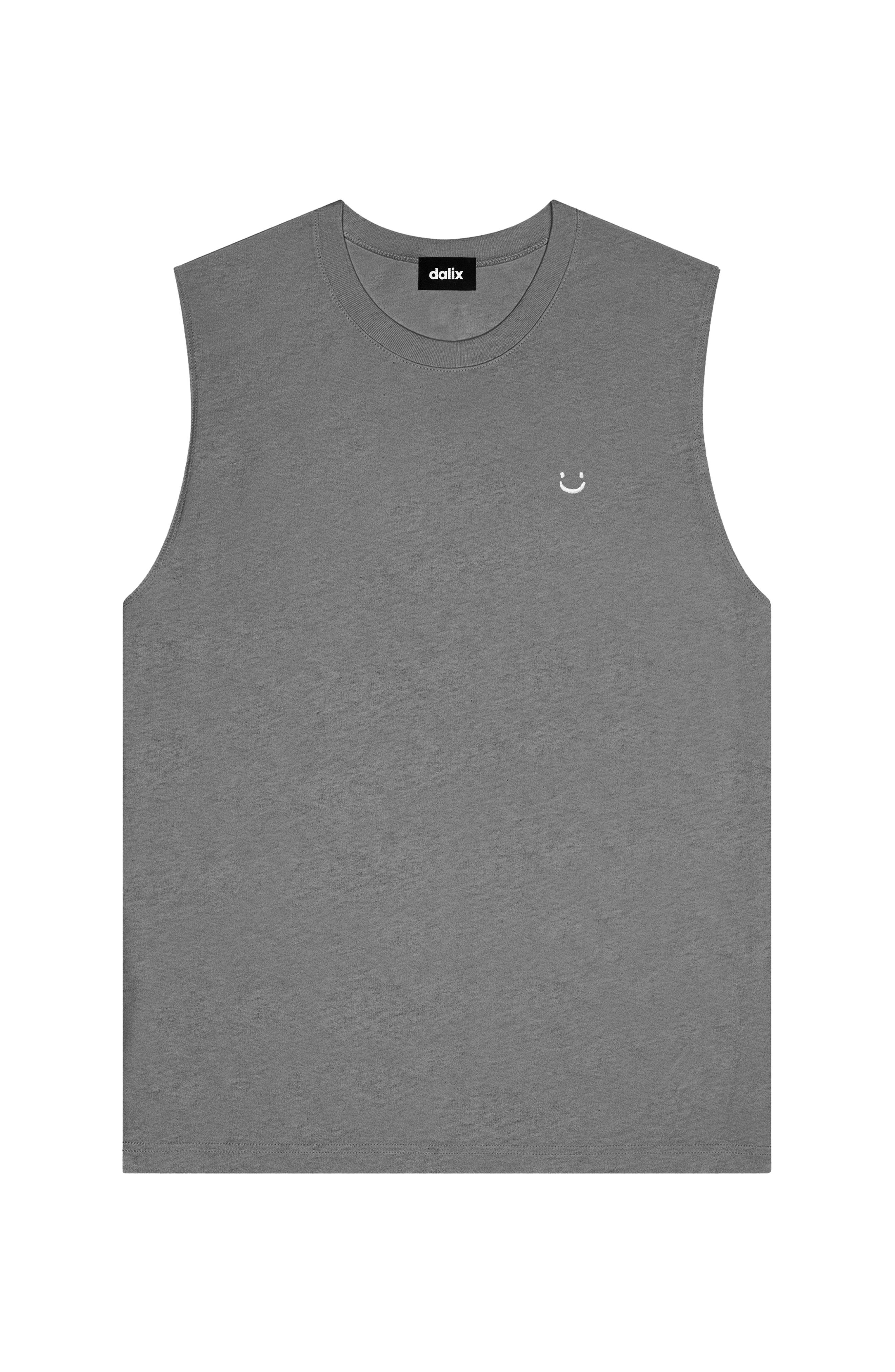 Mens Lil Smile Muscle Tank - image 3