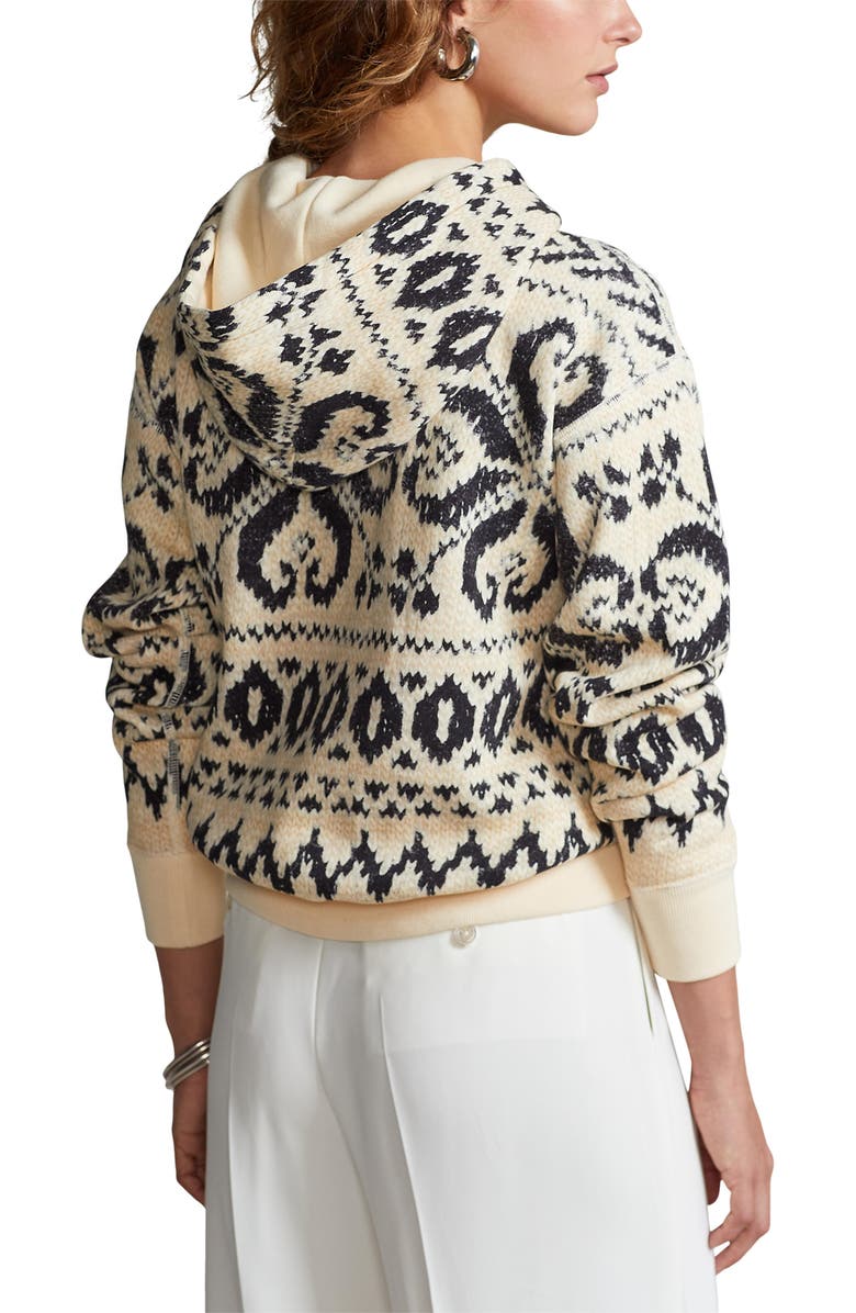 Polo Ralph Lauren Fair Isle Hooded Sweater, Alternate, color,
