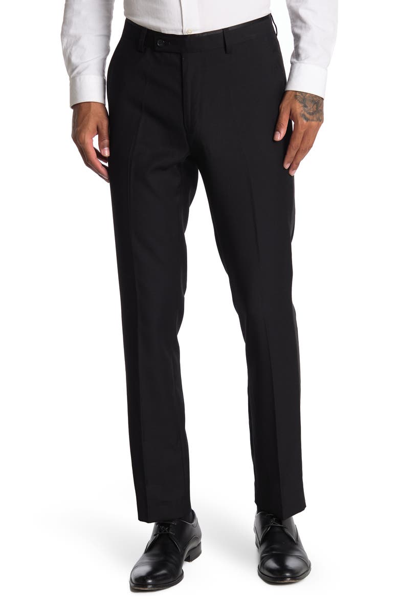 PAISLEY & GRAY AISLEY & GRAY Tuxedo Pants, Main, color, Black