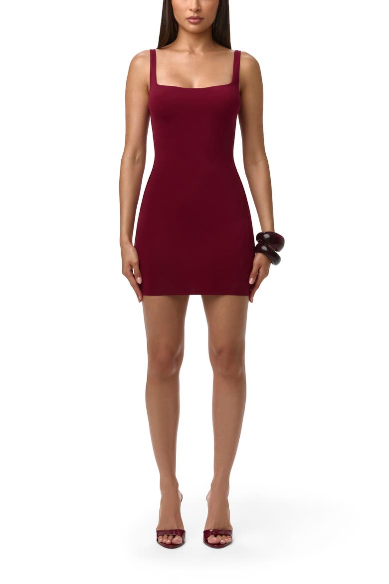 Tank Minidress, Main, color, SANGRIA