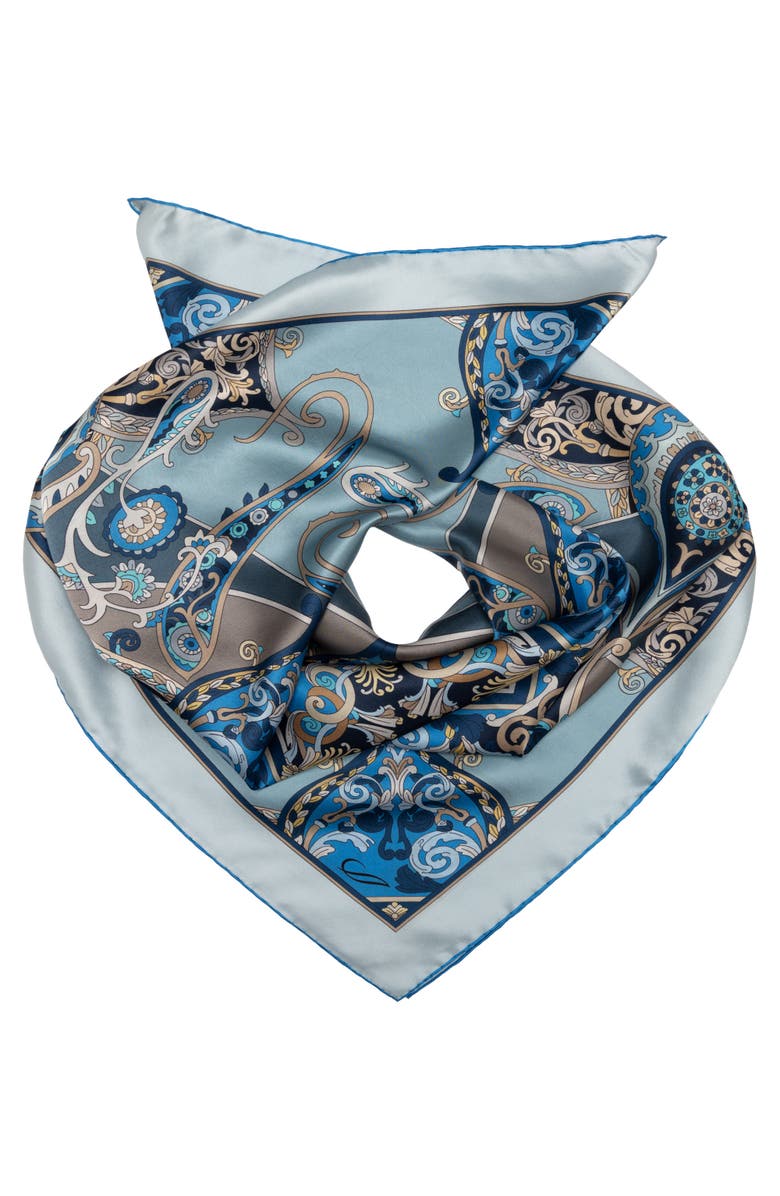Elizabetta Romina - Silk Foulard for Women, Alternate, color, Blue