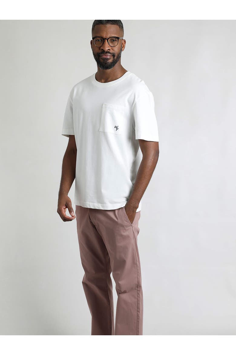 Keaton Super Soft Pocket T-Shirt, Alternate, color, Light Cream