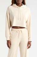 Beyond Yoga Breathe Easy Rib Crop Hoodie