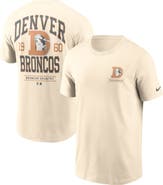 Nike Men's Nike Natural Denver Broncos Freestyle Essential T-Shirt
