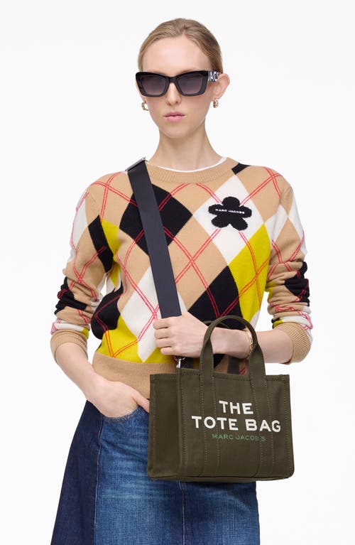 Marc Jacobs The Canvas Small Tote Bag In Green