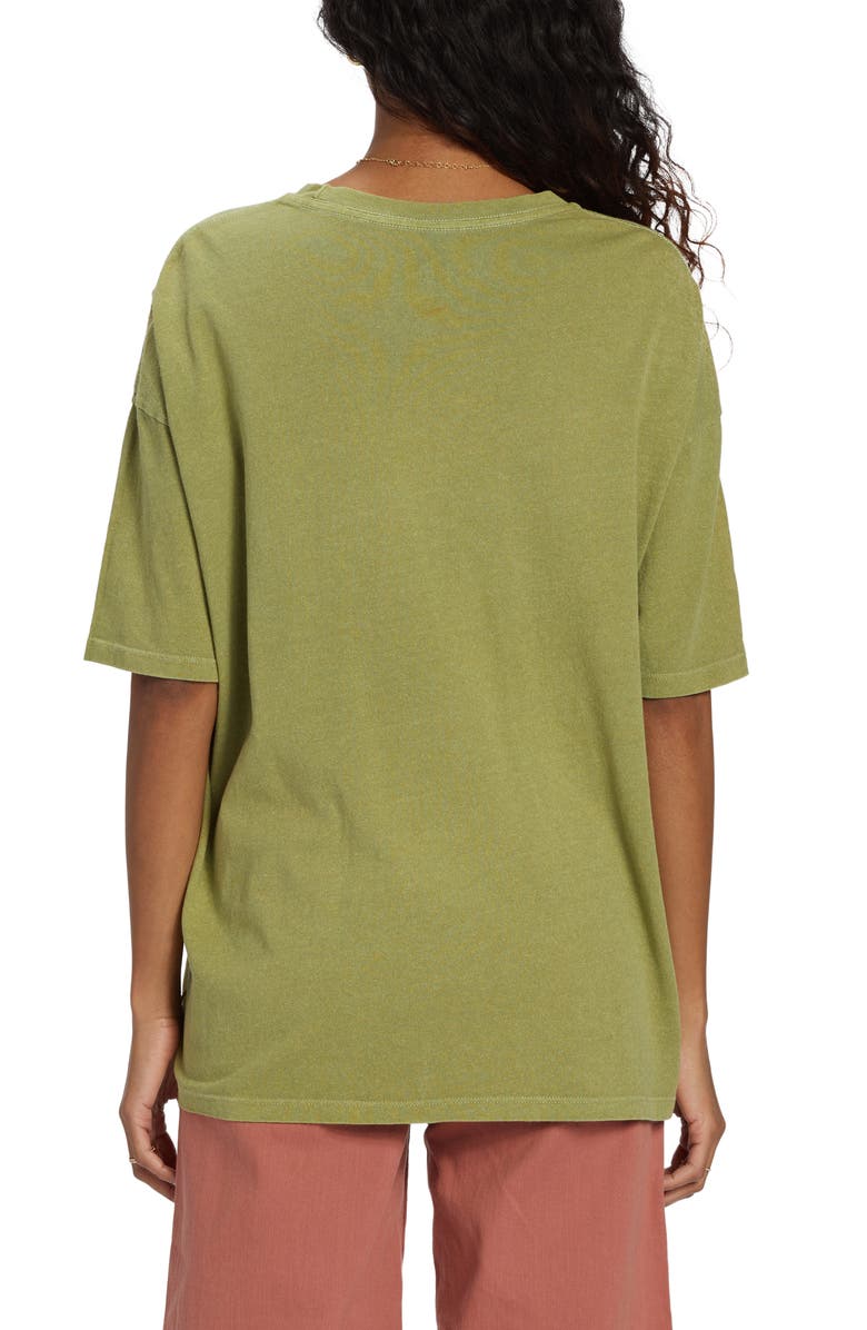 Billabong Cheetah Paradise Oversize Graphic T-Shirt, Alternate, color,