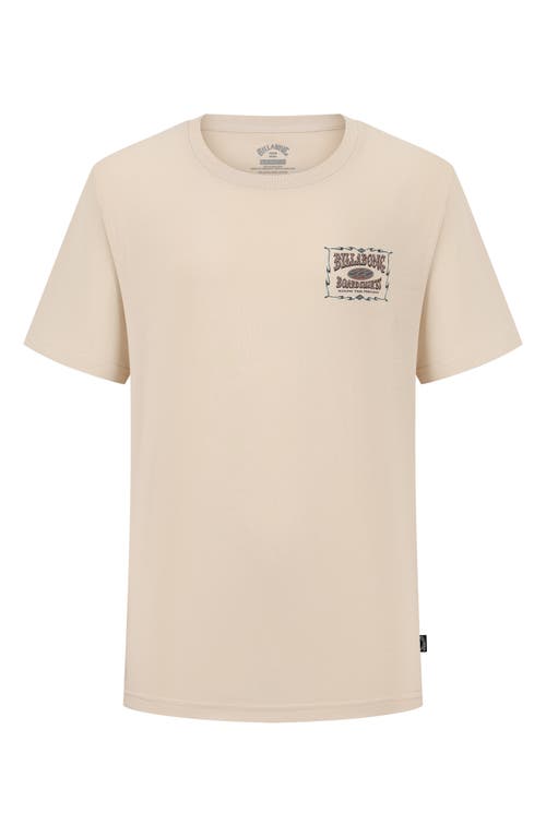 Billabong Kids' Double Spread Short Sleeve Graphic T-shirt In Neutral