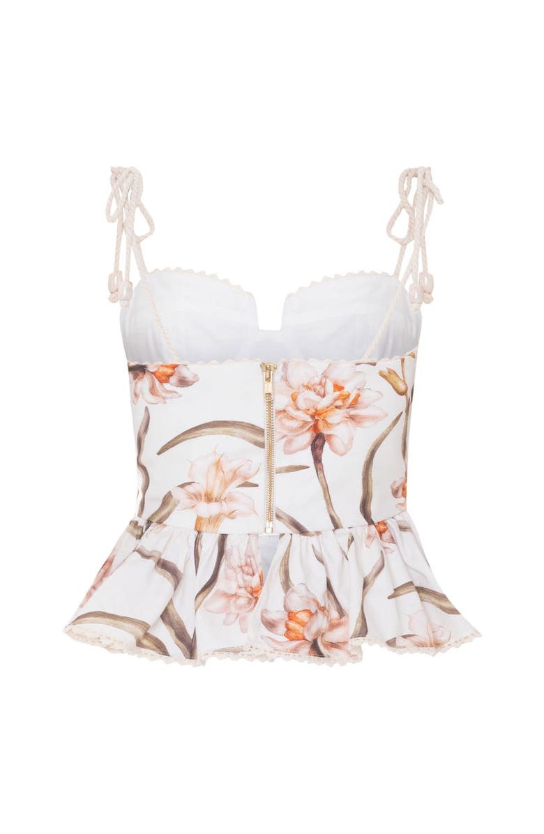 PatBO Botanic Retro Peplum Top, Alternate, color, 