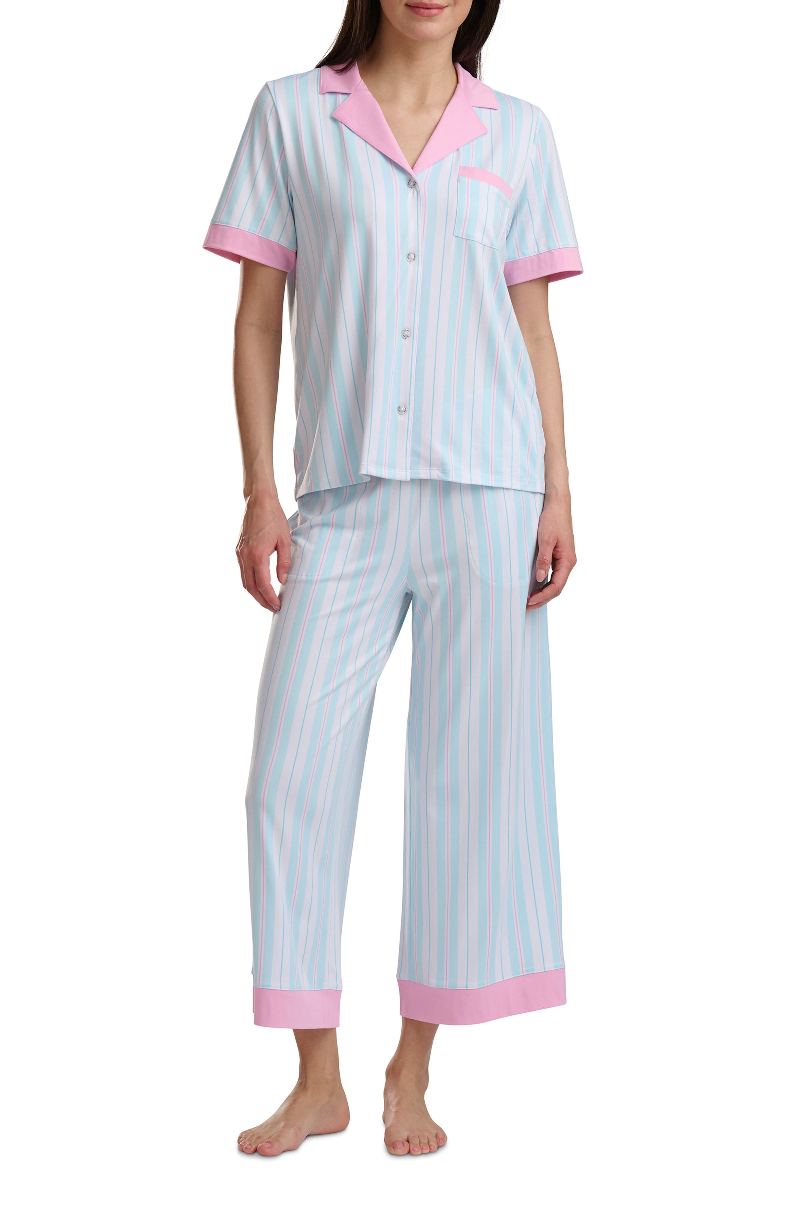selected AQUA MULTI STRIPE