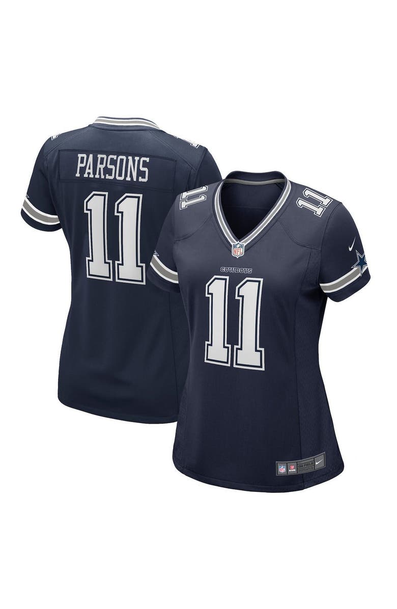 Nike Women's Nike Micah Parsons Navy Dallas Cowboys Game Jersey, Main, color, Navy