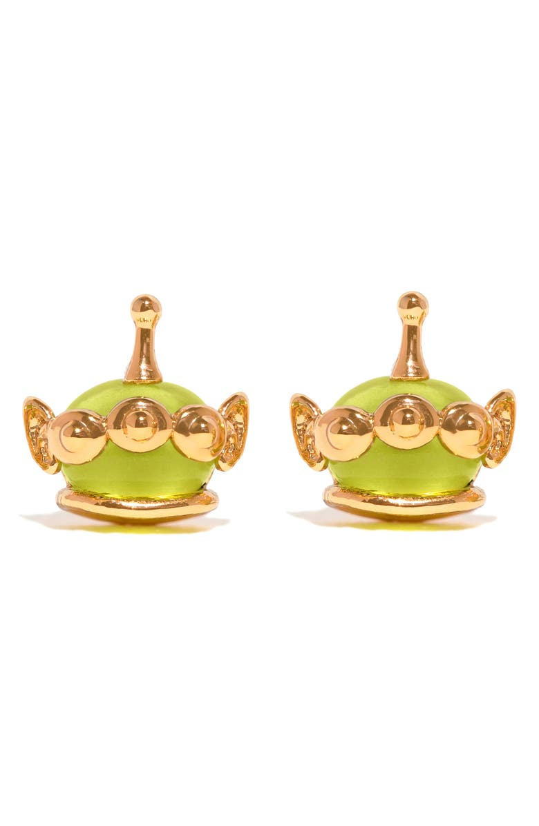 Girls Crew Pixar Toy Story Alien Stud Earrings, Main, color, Gold