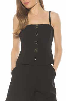 Alexia Admor Amandine Vest Top