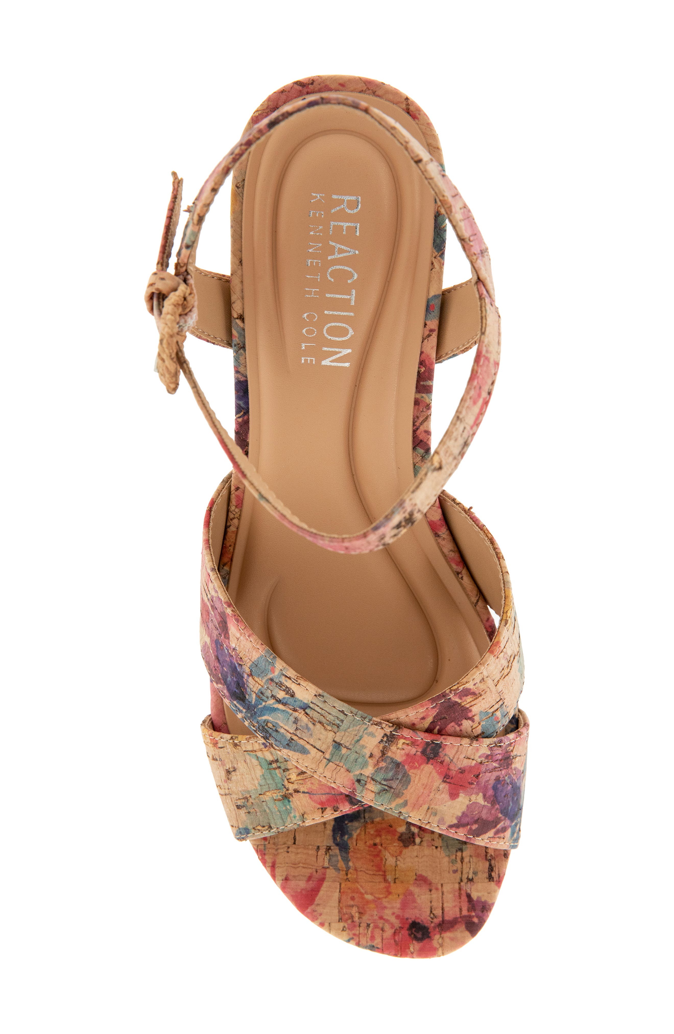 Reeva Platform Sandal, Alternate, color, ROSE MULTI CORK