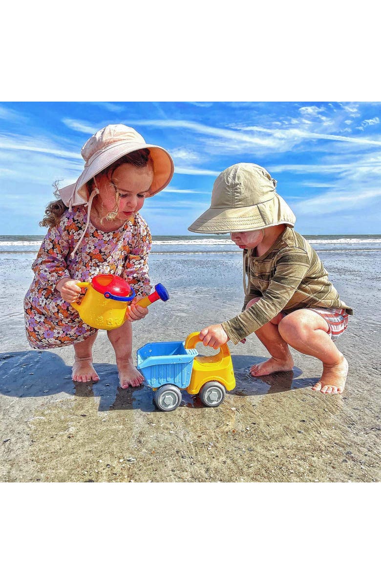 SPIELSTABIL Toddler Outdoor Garden Tools -Classic Yellow Watering Can for Kids Ages 18 Months and Up - 1 Liter Garden Toy Set - Made in Germany, Alternate, color, 