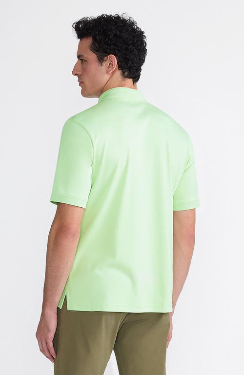 LANDS' END LANDS' END SHORT SLEEVE COTTON SUPIMA POLO SHIRT 