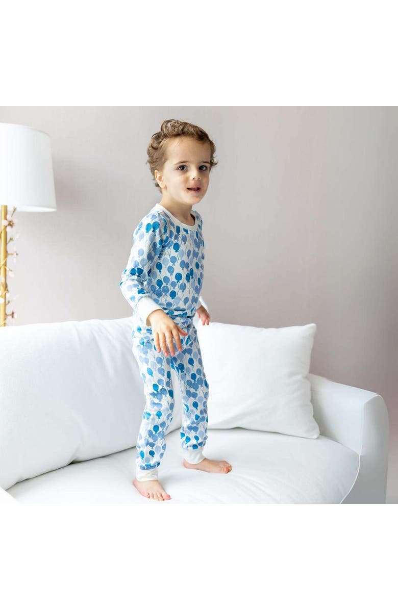 Norani Kids Organic Two-Piece Pajama Set, Alternate, color, 