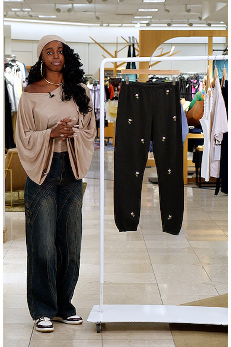 The Stadium Embroidered Cotton Sweatpants video