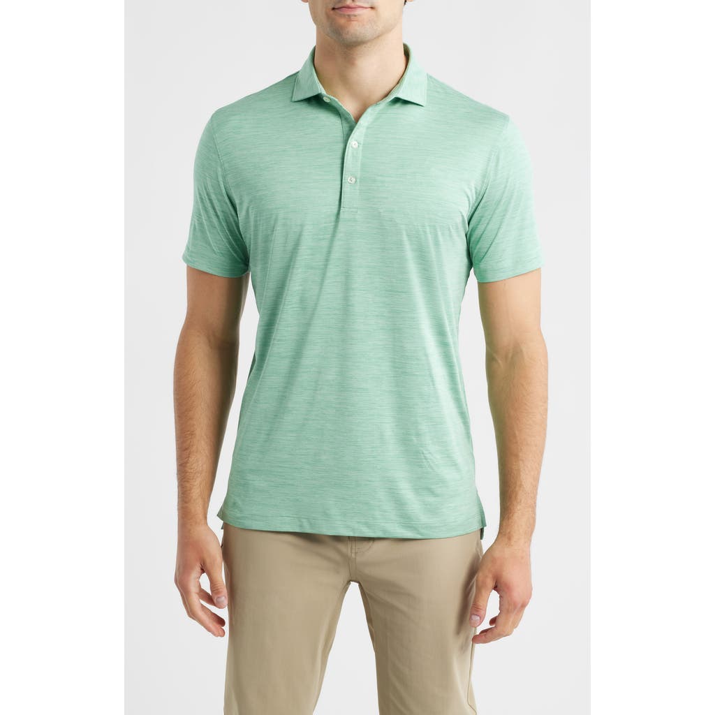 Johnnie-o Huron Prep-formance Polo In Green