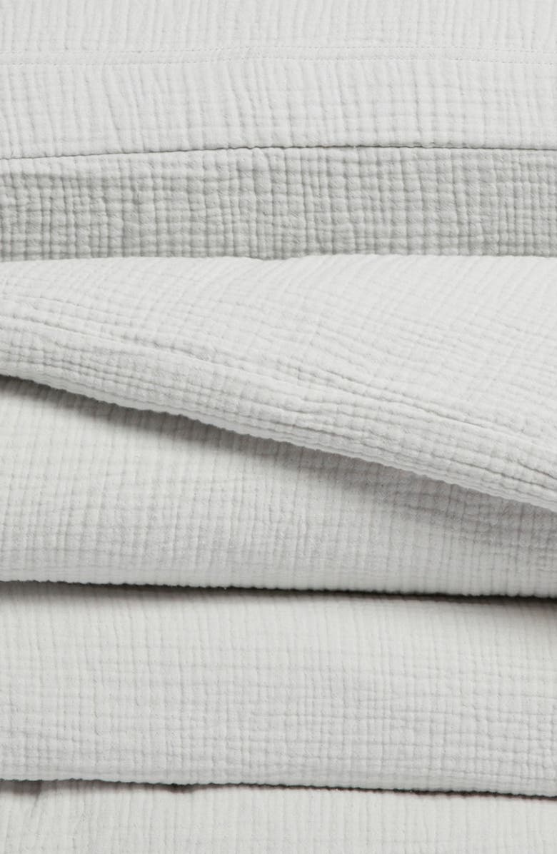 Boll & Branch Dream Organic Cotton Duvet Cover & Shams Set, Alternate, color, Sky