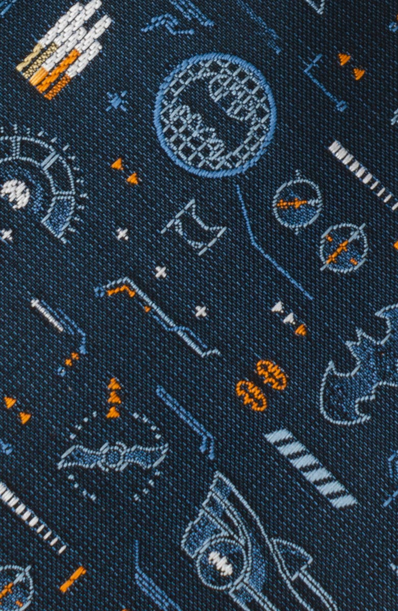 Cufflinks, Inc. Batman Batmobile Silk Blend Tie, Alternate, color, Navy/ Black