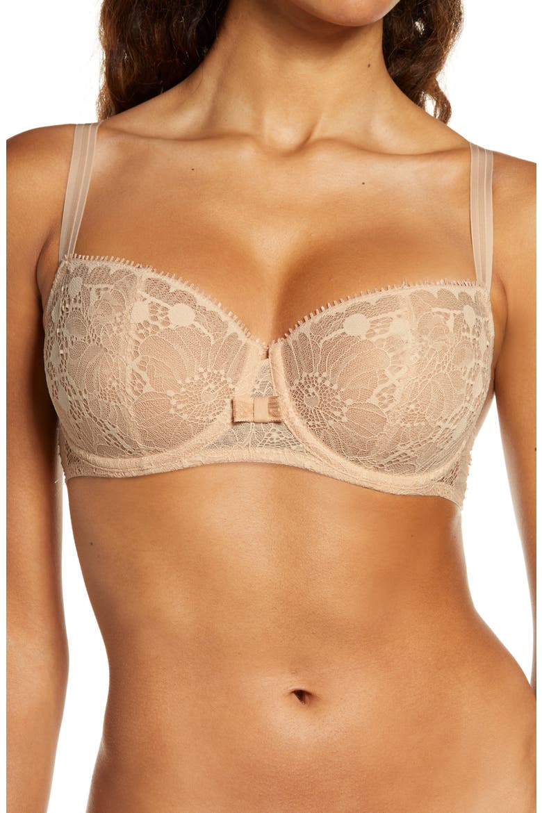 Day to Night Underwire Demi Bra, Main, color, NUDE BLUSH