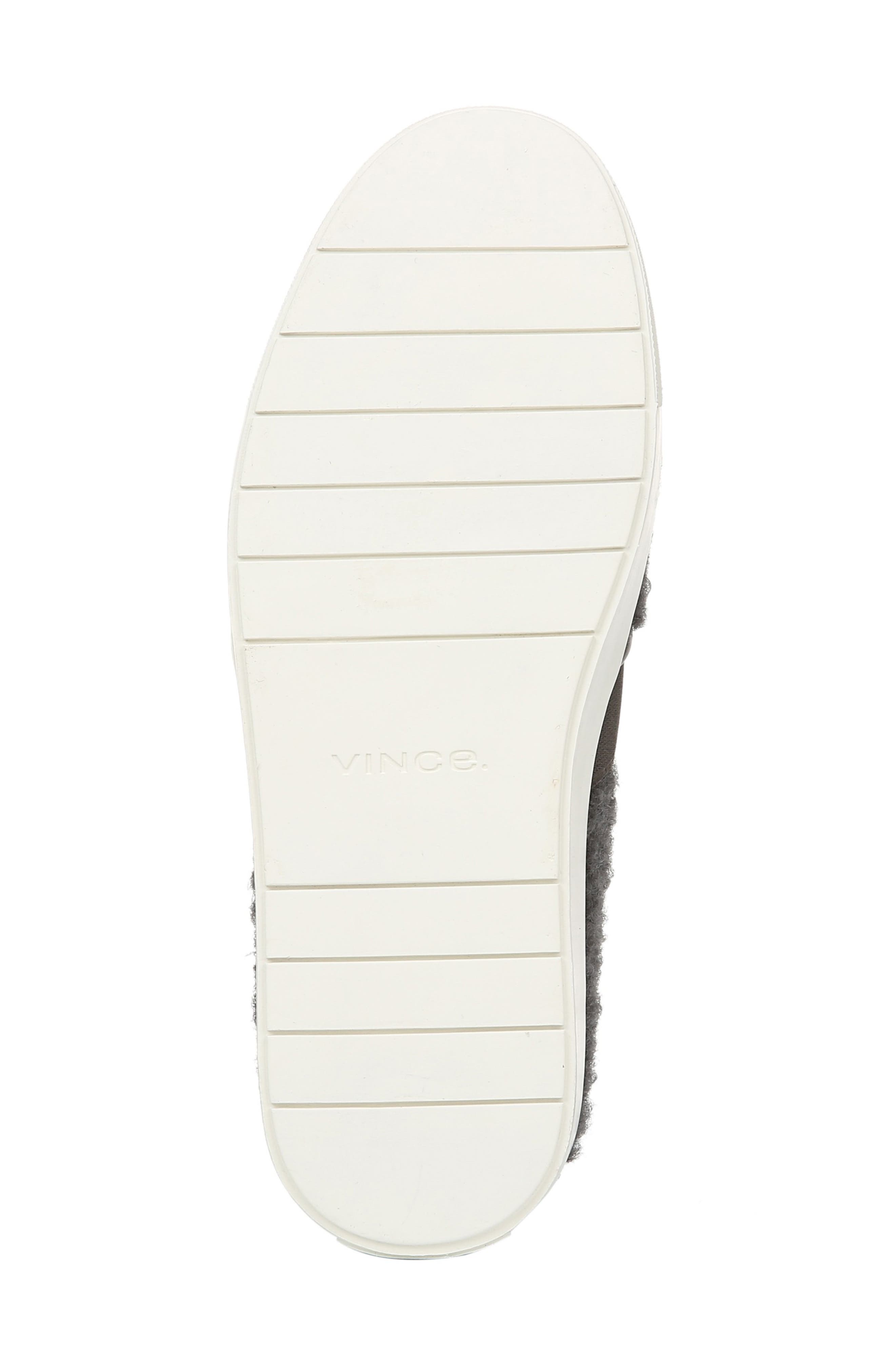 Blair 5 Faux Shearling Slip-On Sneaker, Alternate, color, GREY