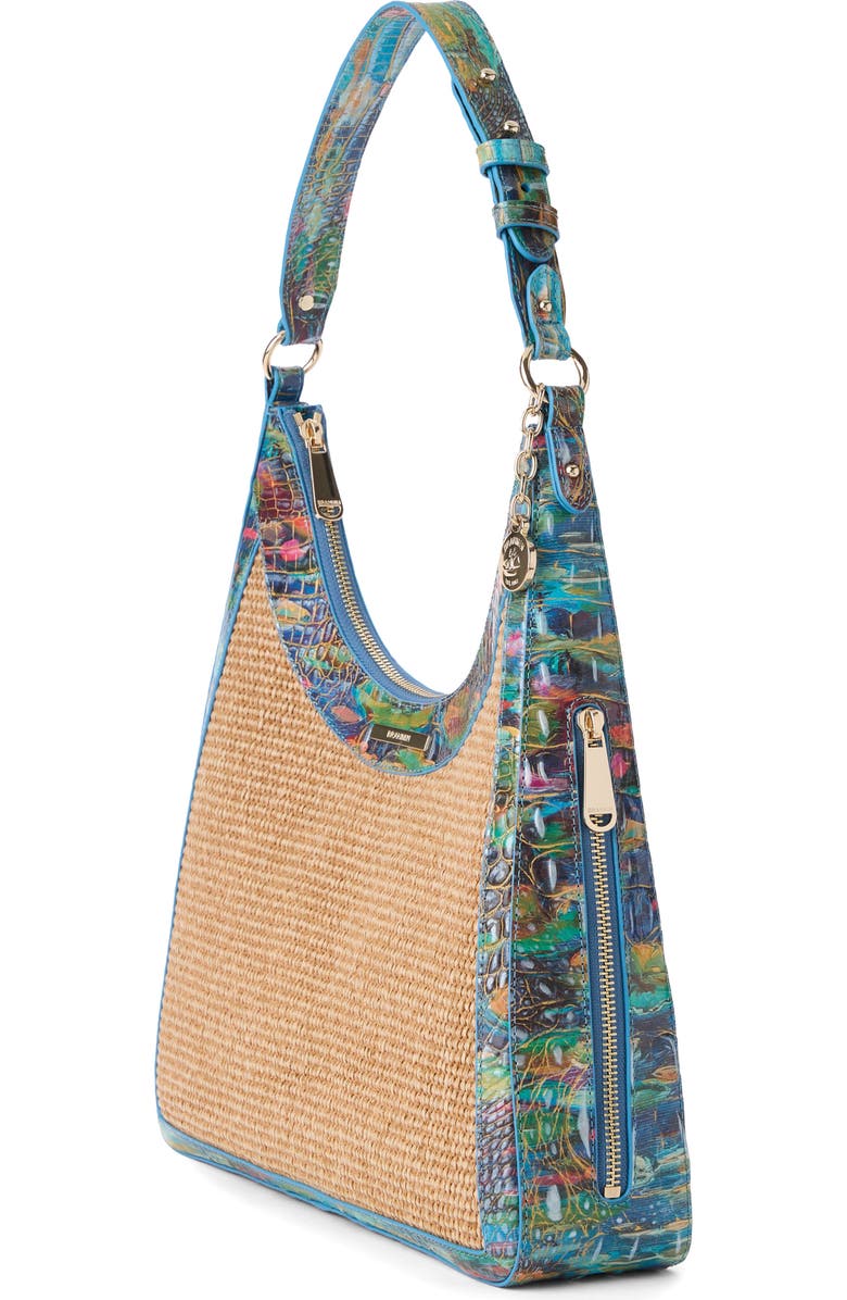 Brahmin Tabitha Shoulder Bag, Alternate, color, Waterlily