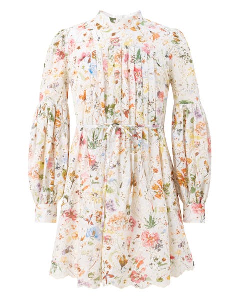 Christina Embroidered Mini Dress (toddler, Little Kid & Big Kid)