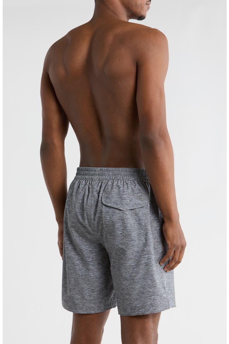 Static Volley Swim Shorts, Alternate, color, GREY/ MULTI