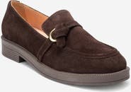 Forever & Always Shoes Galea Buckled Leather Loafers