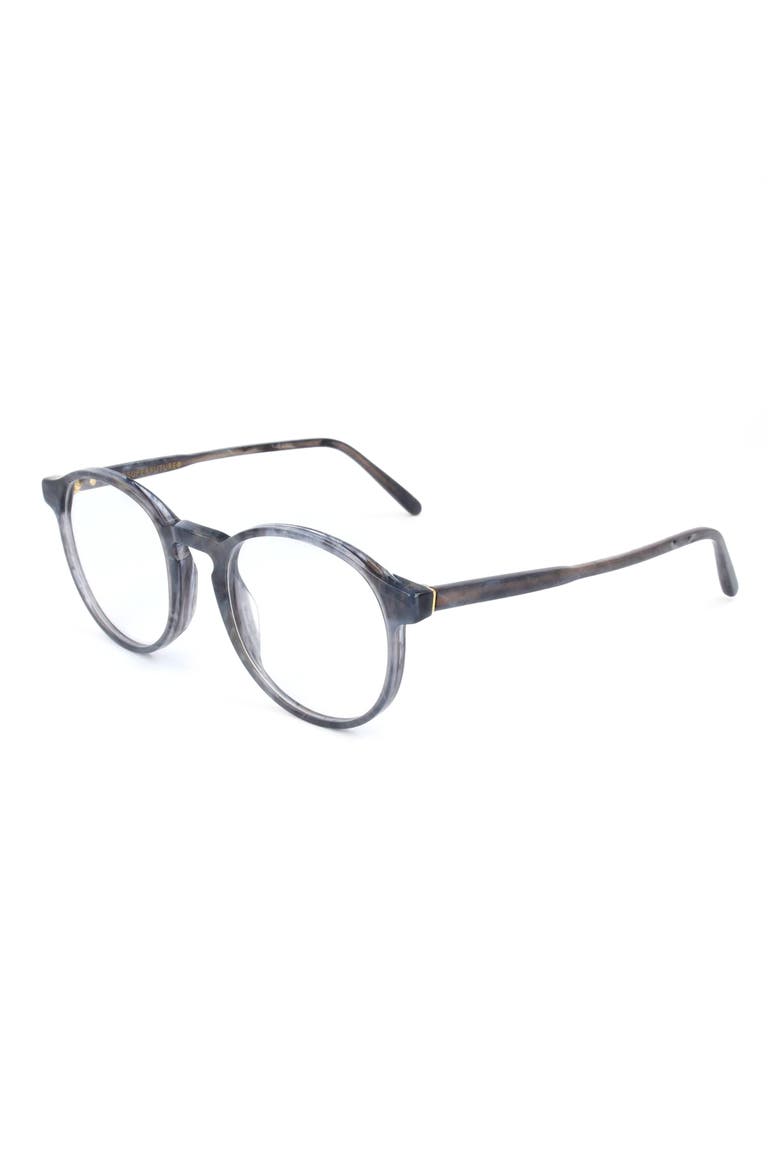 56mm Round Optical Glasses, Alternate, color, GREY