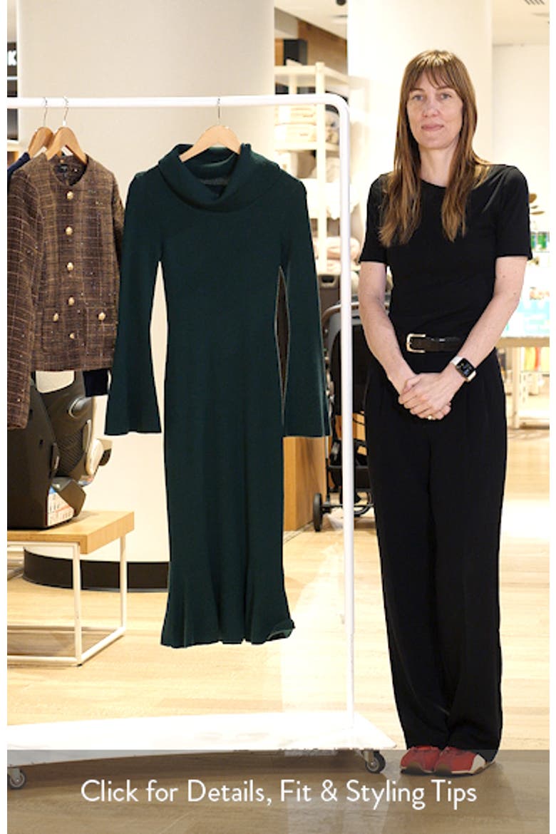 Lucia Merino Wool Sweater Dress video