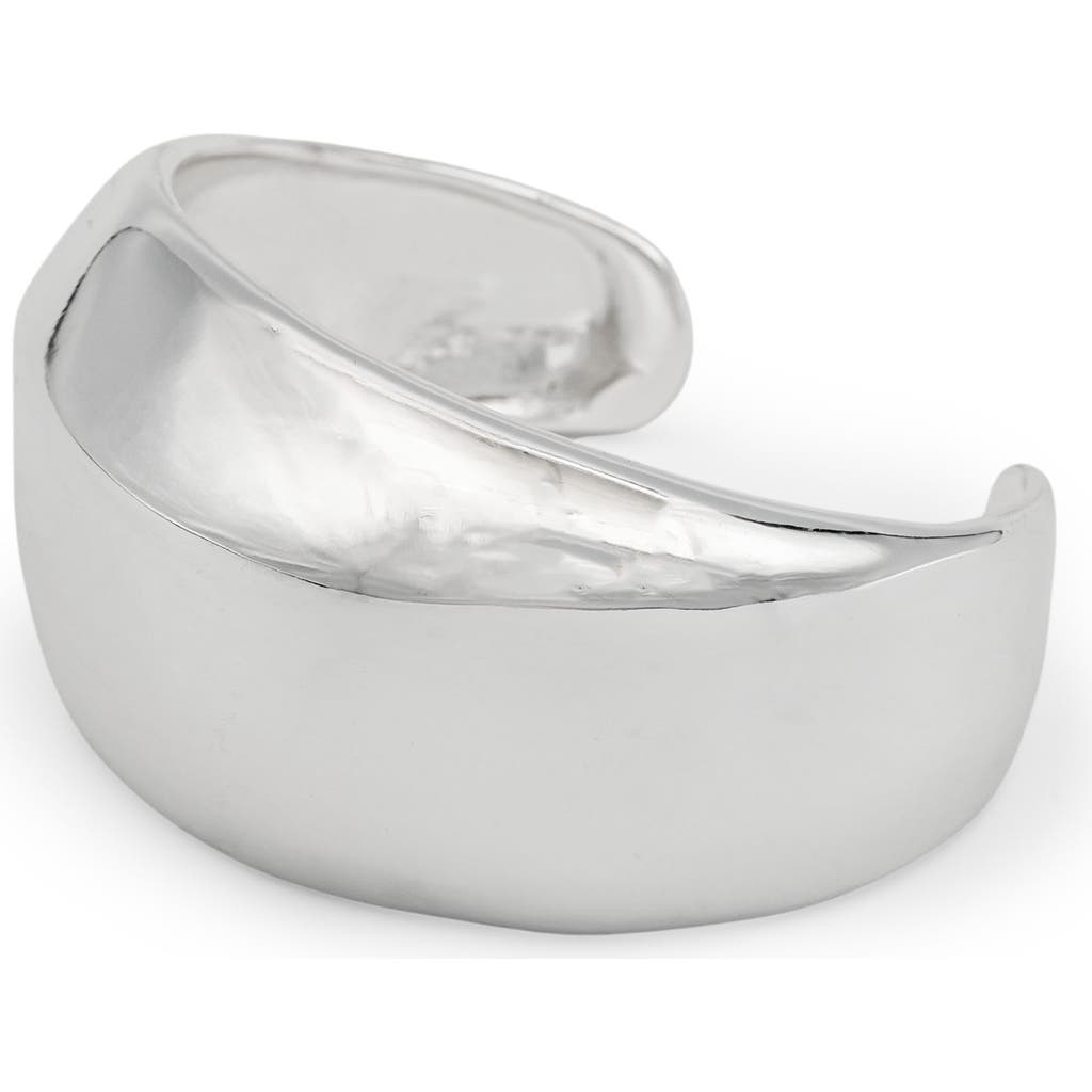 Slice Cuff In Silver