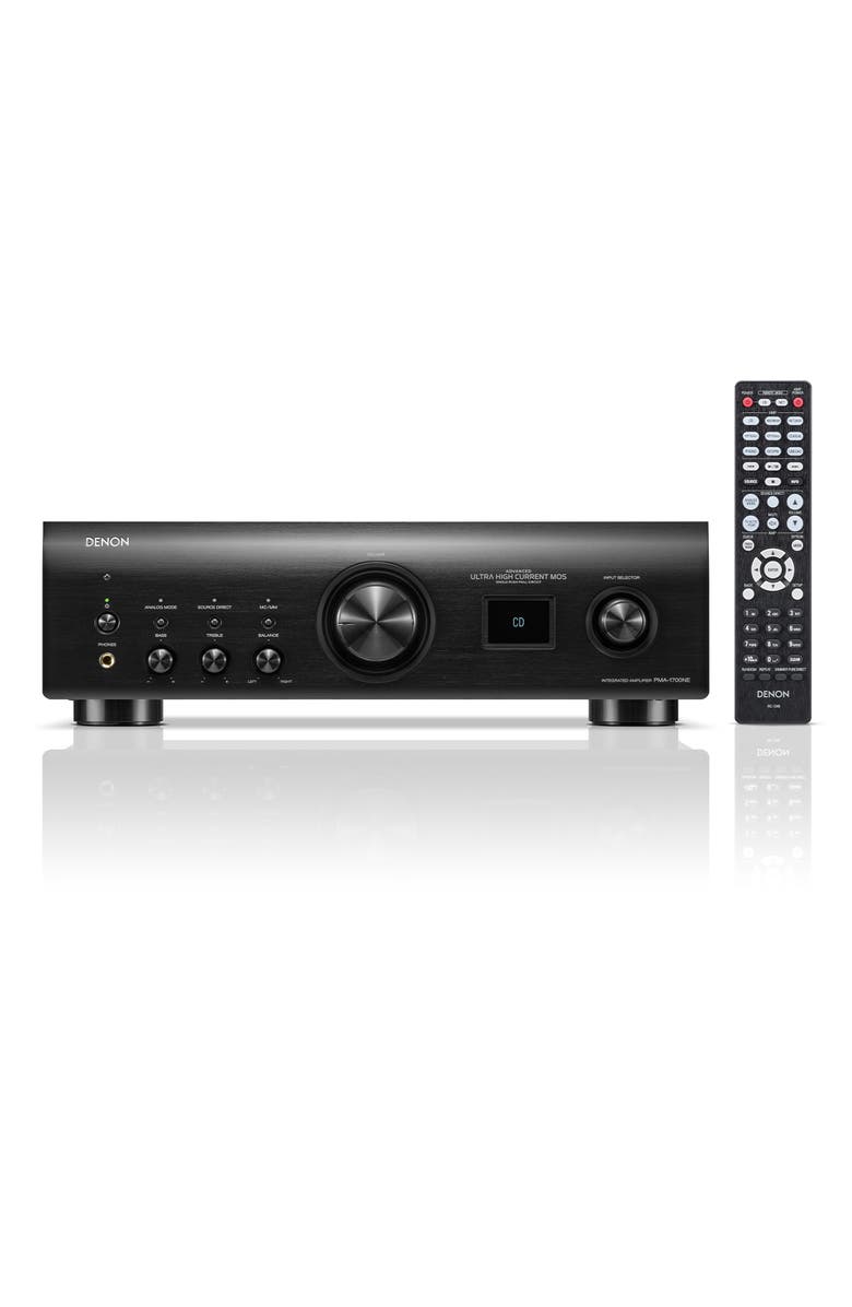 Denon PMA-1700NE Integrated Amplifier with 140W Power per Channel, Main, color, Black