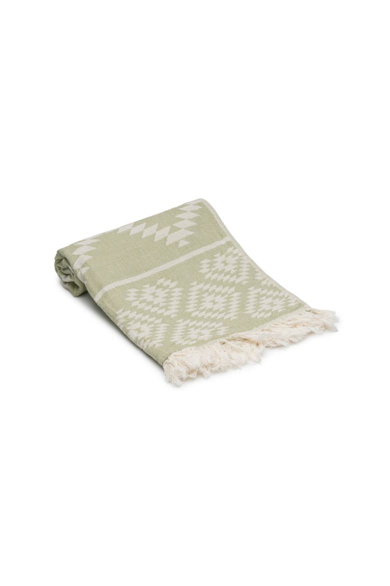 Turkish Cotton Hand Towel Bundles, Alternate, color, Sage Green