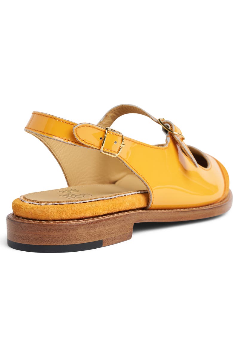 THE OFFICE OF US Miss Amelia Slingback Mary Jane Flat, Alternate, color, Mango