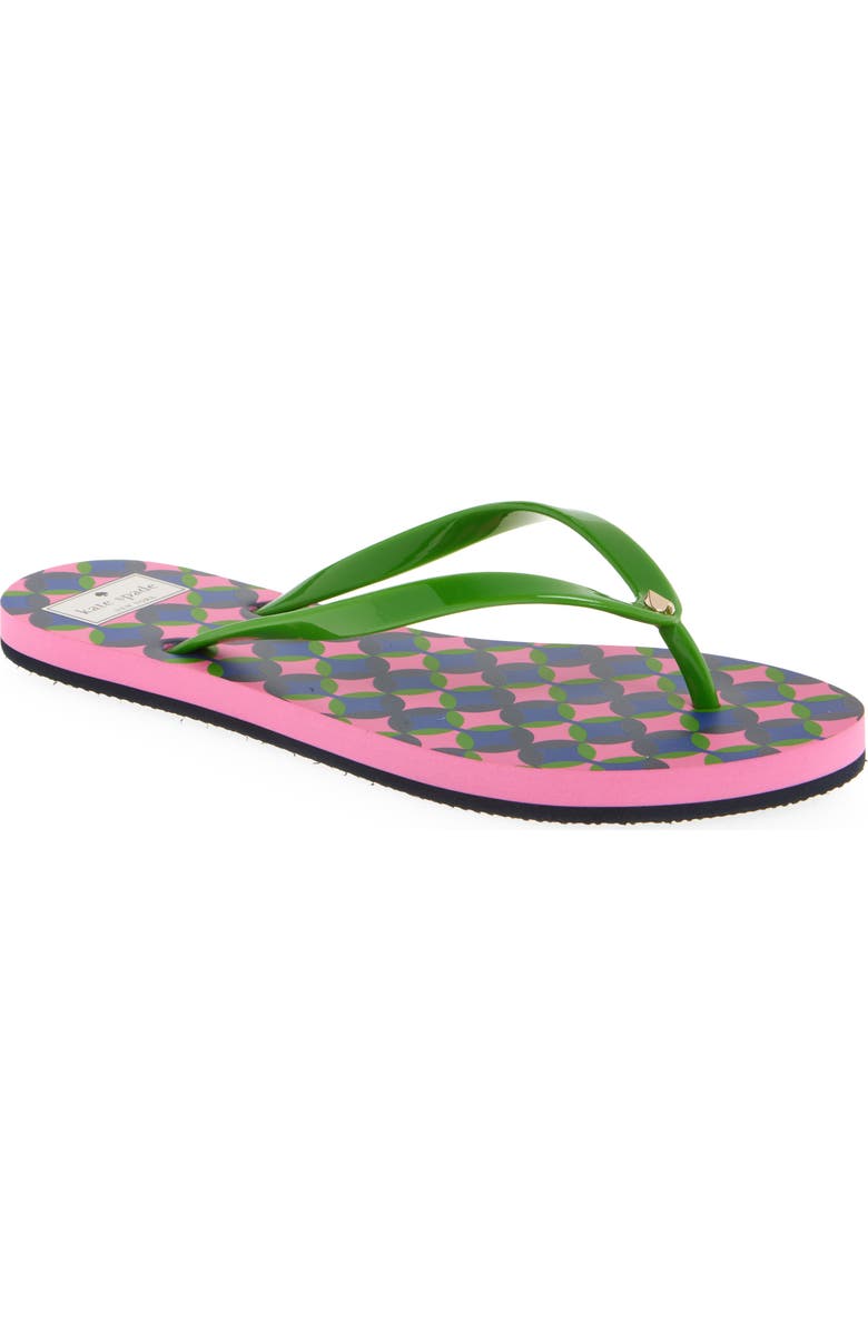 Kate Spade New York feldon flip flop sandal, Main, color, Patio Tile
