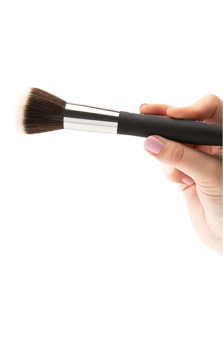 OMNIA Brush Pro Large Duo-Fiber Stippler Brush, Alternate, color, Black