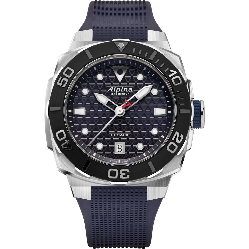 Alpina Seastrong Diver Extreme Automatic 40mm In Silverone