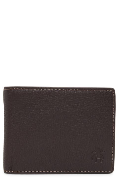 Brower Bifold Pebbled Leather Wallet