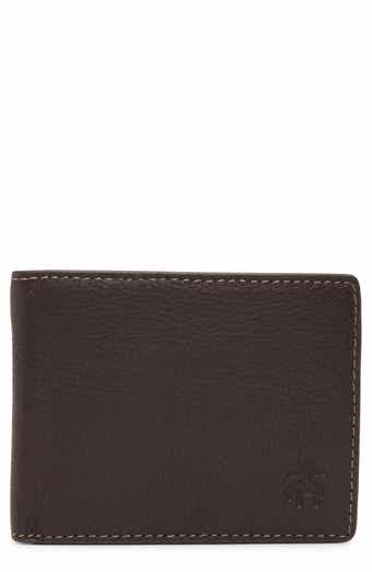 Brooks Brothers Brower Bifold Pebbled Leather Wallet
