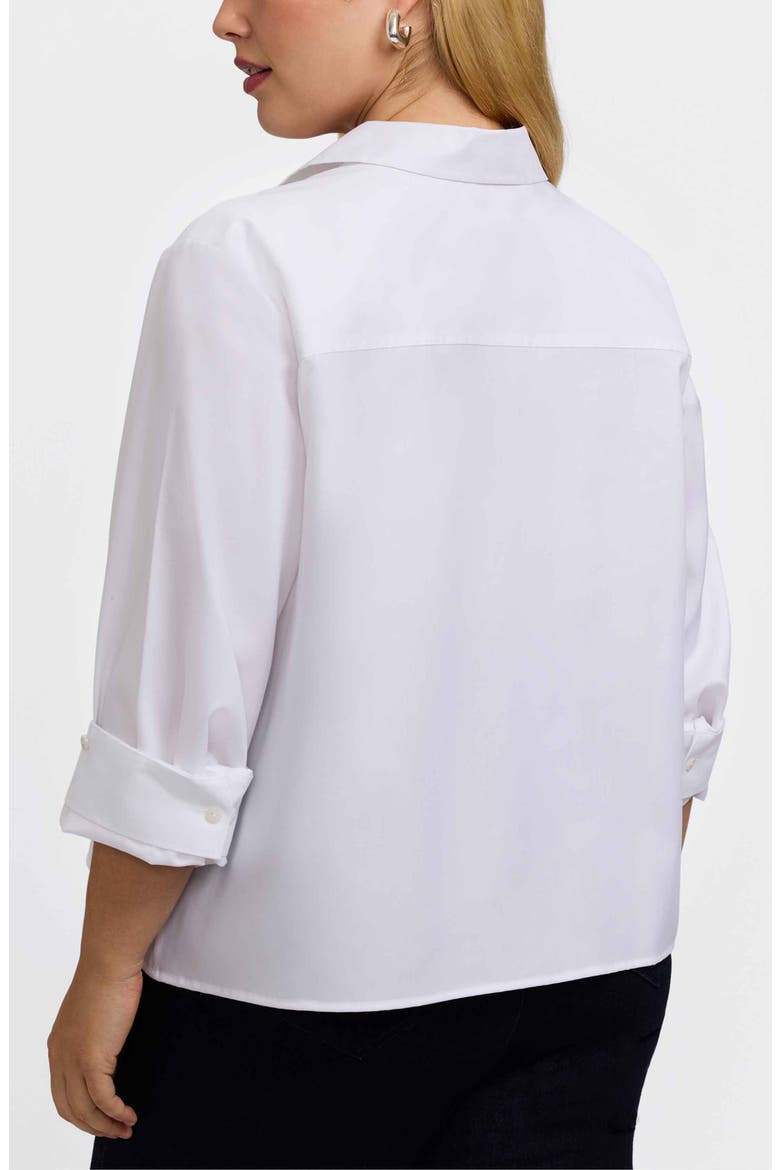 Jodie Button-Up Shirt, Alternate, color, WHITE