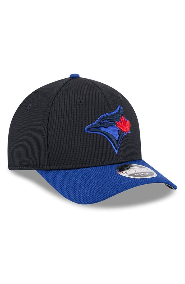 New Era Men's New Era Navy/Royal Toronto Blue Jays City Connect Batting Practice 9FORTY M-Crown Adjustable Hat, Alternate, color,