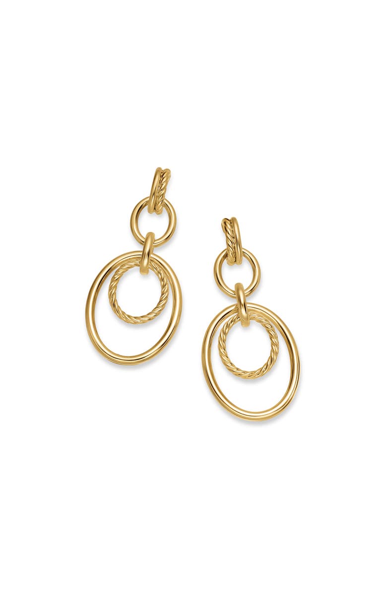David Yurman Mercer<sup>®</sup> Mobile Drop Earrings in 18K Yellow Gold, Alternate, color, Yellow Gold