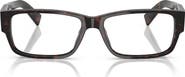 Prada 57mm Rectangular Optical Glasses